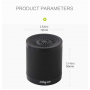 Bezprzewodowy Bluetooth głośnik stereo z baterią 2000mAh i gniazdem na kartę pamięci 32GB – szary