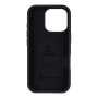 Tactical Aksamitna silikonowa obudowa Smoothie z MagSafe do iPhone'a 16 Pro - czarna