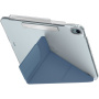 UNIQ Camden Click etui z podstawką origami i miejscem na Apple Pencil do iPada Air 11" (2024-2026) - niebieskie