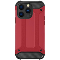 Super wytrzymałe etui "Armor" do iPhone'a 16 Pro Max - czerwone