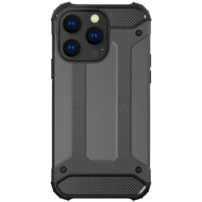 Super wytrzymałe etui "Armor" do iPhone'a 16 Pro Max - ciemnoszare