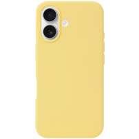 Silikonowe etui do iPhone'a 16 - żółte