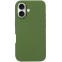 Silikonowe etui do iPhone'a 16 - oliwkowe