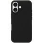 Silikonowe etui do iPhone'a 16 Plus - czarne