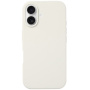 Silikonowe etui do iPhone'a 16 Plus - beżowe