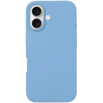 Silikonowe etui do iPhone'a 16 Plus - niebieskie