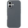 Silikonowe etui do iPhone'a 16 Plus - szare