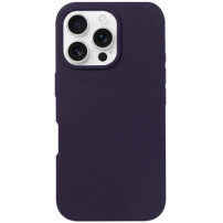 Silikonowe etui do iPhone'a 16 Pro Max - ciemny fiolet