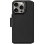 Decoded Odpinany portfel 2w1 Odpinane etui z klapką do iPhone'a 16 Pro - czarne