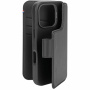 Decoded Odpinany portfel 2w1 Odpinane etui z klapką do iPhone'a 16 Pro - czarne
