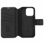 Decoded Odpinany portfel 2w1 Odpinane etui z klapką do iPhone'a 16 Pro - czarne