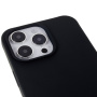 Matowe etui z regulowanym paskiem do iPhone'a 14 Pro - czarne