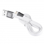 HAWEEL kabel do ładowania i synchronizacji z podwójnym 2w1 USB-A / Lightning / micro USB złączem do Apple i innych urządzeń - 1 m - biały