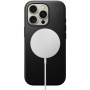 Nomad Nowoczesne skórzane etui z MagSafe na iPhone'a 16 Pro - czarne