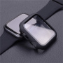 Matowa obudowa z hartowanym szkłem do zegarka Apple 46mm - żółta