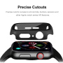 Metalowa obudowa ze szkłem hartowanym do zegarka Apple 46 mm - ciemnoszary