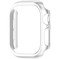 Metaliczne etui zamykane do Apple Watch 46mm - srebrne