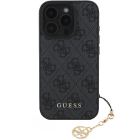 Guess Etui 4G Charms do iPhone'a 16 Pro - szare