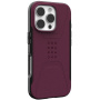 UAG Civilian Rugged Cover z MagSafe do iPhone'a 16 Pro Max - Burgund