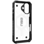 UAG Pathfinder Extreme Tough Cover z MagSafe dla iPhone'a 16 - Przezroczysta