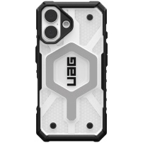 UAG Pathfinder Extreme Tough Cover z MagSafe dla iPhone'a 16 - Przezroczysta