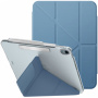 UNIQ Camden Click etui z podstawką origami i miejscem na Apple Pencil do iPada Air 11" (2024-2026) - niebieskie