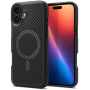 Spigen Matowa, wytrzymała obudowa Core Armor z MagSafe dla iPhone'a 16 - czarna