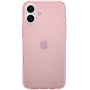 Spigen Brokatowe etui Liquid Crystal Glitter do iPhone'a 16 - różowe