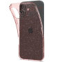 Spigen Brokatowe etui Liquid Crystal Glitter do iPhone'a 16 - różowe