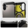 Spigen Tough Armor Case ze stojakiem i MagSafe dla iPhone'a 16 - Ciemnoszary