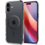 Spigen Przezroczyste etui Ultra Hybrid z MagSafe wzorem włókna węglowego do iPhone'a 16 - przezroczyste