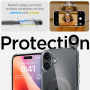 Spigen Przezroczyste etui Ultra Hybrid z MagSafe wzorem włókna węglowego do iPhone'a 16 - przezroczyste