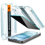Spigen GLAS.tR EZ Fit szkło hartowane Anti-Spy do iPhone 15 / 16