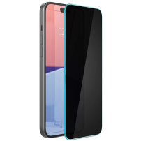 Spigen GLAS.tR EZ Fit szkło hartowane Anti-Spy do iPhone 15 / 16