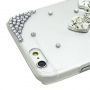 Luksusowe etui / opakowanie z kamyczkami w stylu diamentu dla Apple iPhone 6S / 6 - krzyż