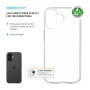 FIXED Etui ReStory Anti-UV z recyklingu do iPhone'a 16 - przezroczyste