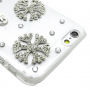 Luksusowe etui / opakowanie z kamyczkami w stylu diamentu dla Apple iPhone 6S / 6 - wieża Eiffla