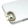 Luksusowe etui / opakowanie z kamyczkami w stylu diamentu dla Apple iPhone 6S / 6 - kucyk
