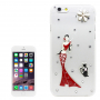 Luksusowe etui / opakowanie z kamyczkami w stylu diamentu dla Apple iPhone 6S / 6 - piękna kobieta