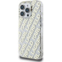 Karl Lagerfeld Powłoka IML z powtarzalnym logo IML do iPhone'a 16 Pro - złota