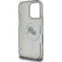 Karl Lagerfeld Metalowa osłona ramki IML K&CH Heads z MagSafe do iPhone'a 16 Pro - szara