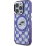 Karl Lagerfeld Pokrowiec na główkę IML Monogram K&CH z MagSafe do iPhone'a 16 Pro - fioletowy