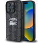 Lacoste Połącz Monogram Cover z MagSafe dla iPhone'a 16 Pro - Czarna
