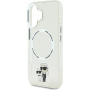 Karl Lagerfeld Etui IML Karl i Choupette z MagSafe dla iPhone'a 16 Plus - Przezroczyste