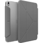 Etui UNIQ Camden Click z podstawką origami i miejscem na Apple Pencil do iPad Air 11" (2024-2026) - szare