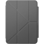Etui UNIQ Camden Click z podstawką origami i miejscem na Apple Pencil do iPad Air 11" (2024-2026) - szare