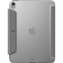 Etui UNIQ Camden Click z podstawką origami i miejscem na Apple Pencil do iPad Air 11" (2024-2026) - szare