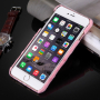 Pluszowe etui ochronne / opakowanie z czapką dla Apple iPhone 6S / 6 - różowe