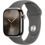 Oryginalne Apple pasek sportowy do Apple Zegarek 42mm / 41mm / 40mm / 38mm - M/L - rock szary