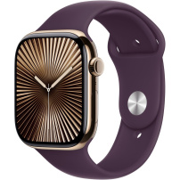 Oryginalne Apple pasek sportowy do Apple Zegarka Ultra 49mm / 46mm / 45mm / 44mm / 42mm - M/L - śliwkowy